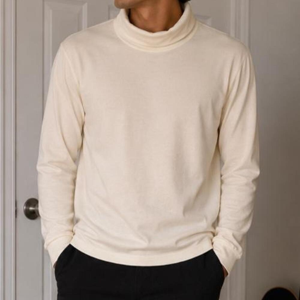 2 shirts shein cream turtleneck